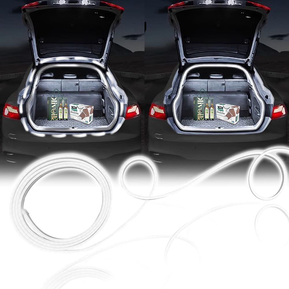 Tira luz LED cajuela auto 158" flexible impermeable