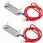 Conector cinta eléctrica Polytape 35.4" 2uds plateado