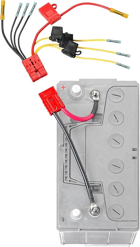 Kit conexión fusible 12V RCE12VB4FK alambre cobre estañado