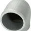 Tubo codo aluminio 90 grados 2-4"