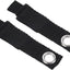 Organiz. cables extensión 7pulg 2 ganchos pared garaje negro