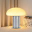 Lámpara de hongo mesita noche tactil 3 vías LED 6W plateado