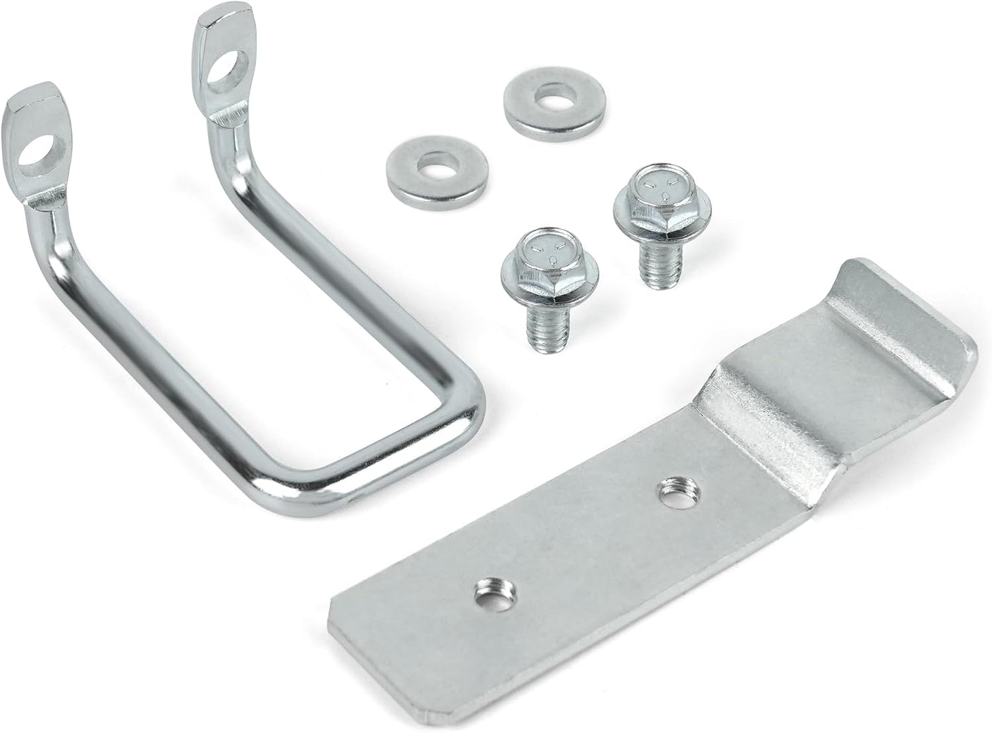 Kit hardware placa pestillo cerradura camión aluminio