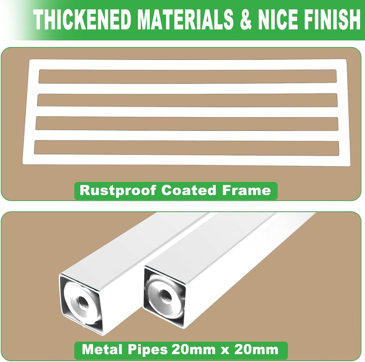 2 Soportes Metal para Plantas 26x10.12x8.75