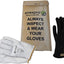 Kit guantes aislantes goma negra clase 00 500V CA