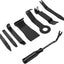 Kit 8 Pzas herramientas para quitar molduras coche negro