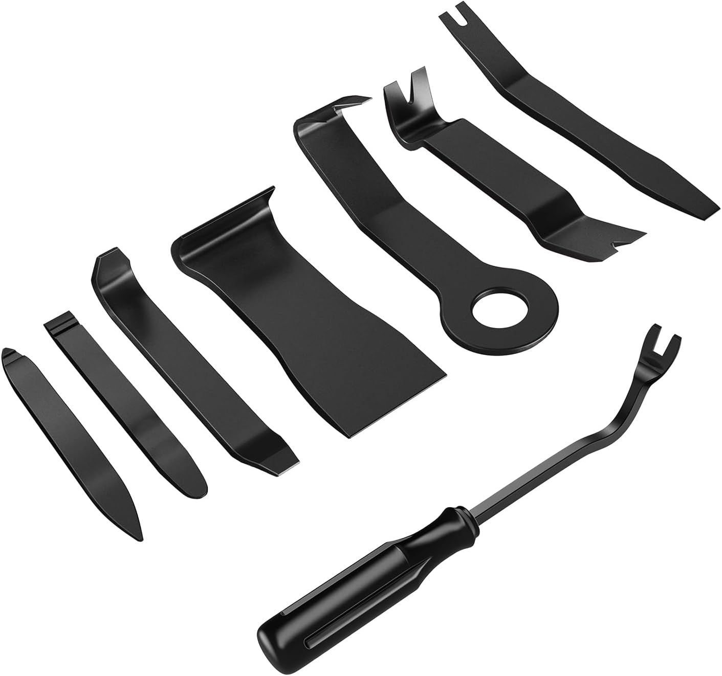 Kit 8 Pzas herramientas para quitar molduras coche negro