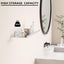 Estante flotante metal moderno para sala dormitorio baño