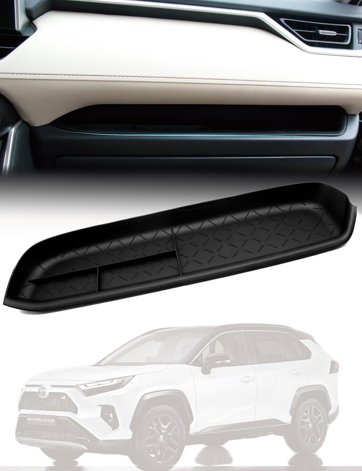 Organiz. guantera Toyota RAV4 pasajeros