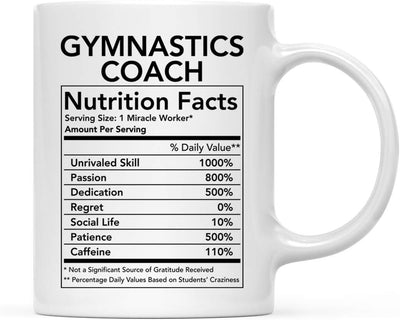 Taza cerámica café 11oz regalo entrenador gimnasio