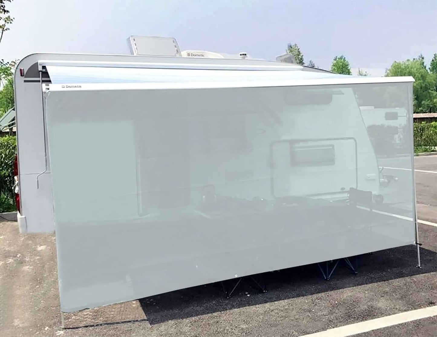 Toldo RV malla protector solar 7x10pulg ajuste 11pulg