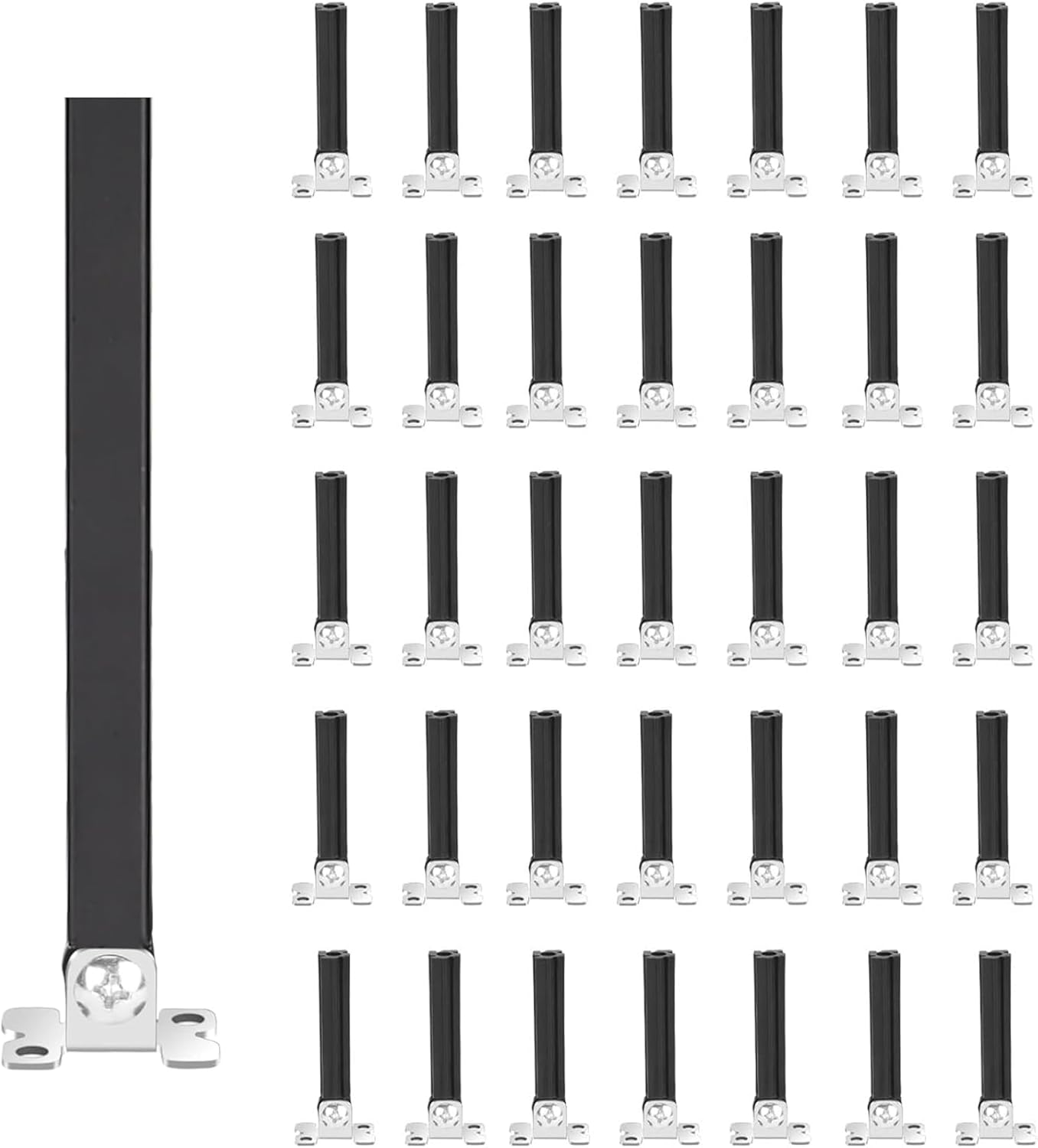 50 Conectores Balaustre 1/2pulg Interior Escalera Flexibles