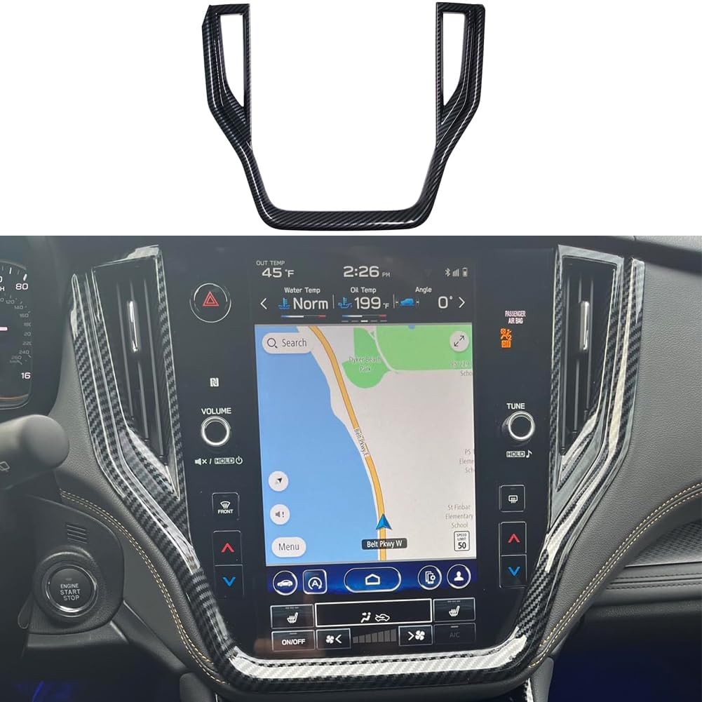 Cubierta marco pantalla navegación Subaru Outback