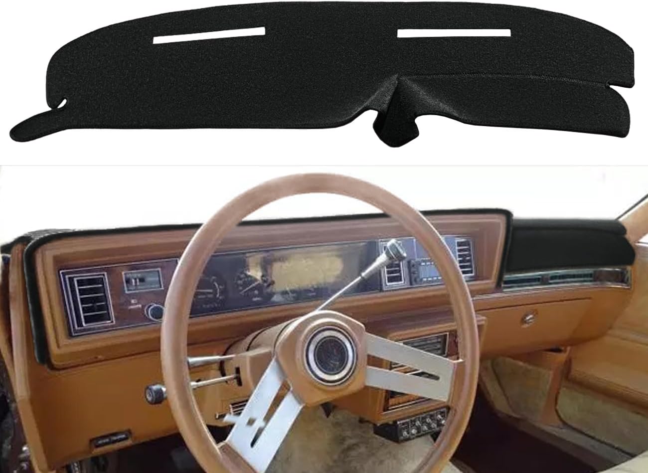 Funda salpicadero a medida Oldsmobile Cutlass F146 negro