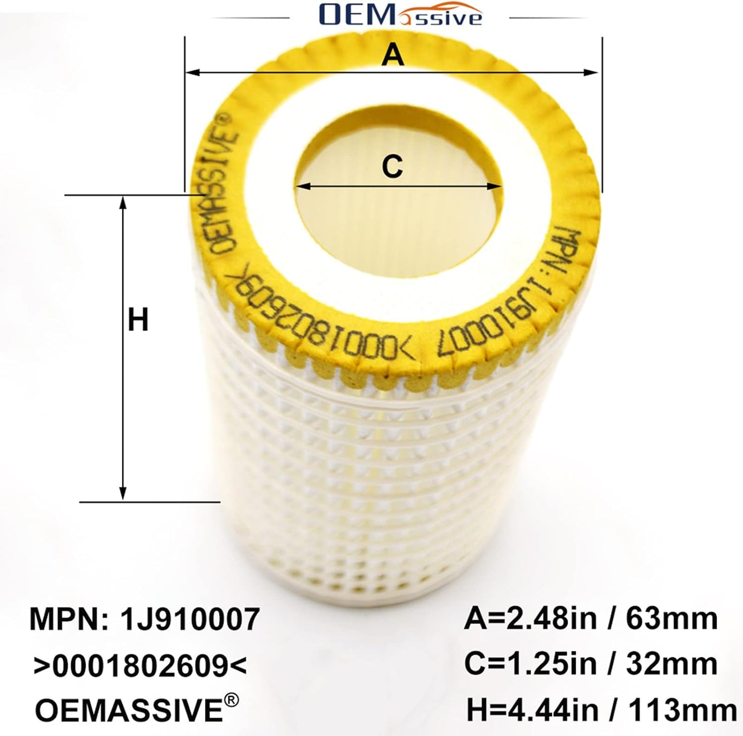 Filtro aceite motor Benz C CLK CLS ML R S