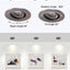 10 Luces LED Downlight 3pulg Bronce 900lm 8W Regulable