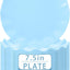 20 Pzas Platos Plástico Azul 7.5pulg Reutilizables