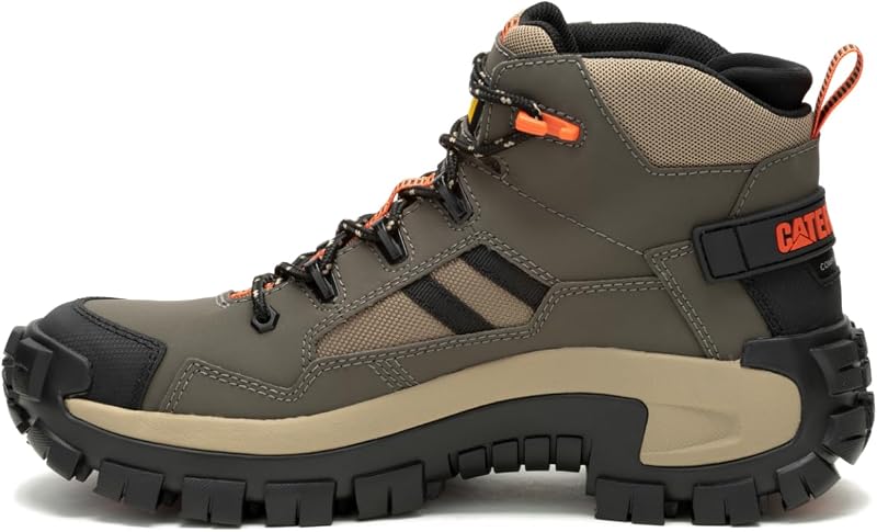 Calzado CAT Invader Mid Vent Ct para hombre café