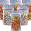 100 Bolsas Almacenamiento Alimentos 5.5x10" Con Cremallera