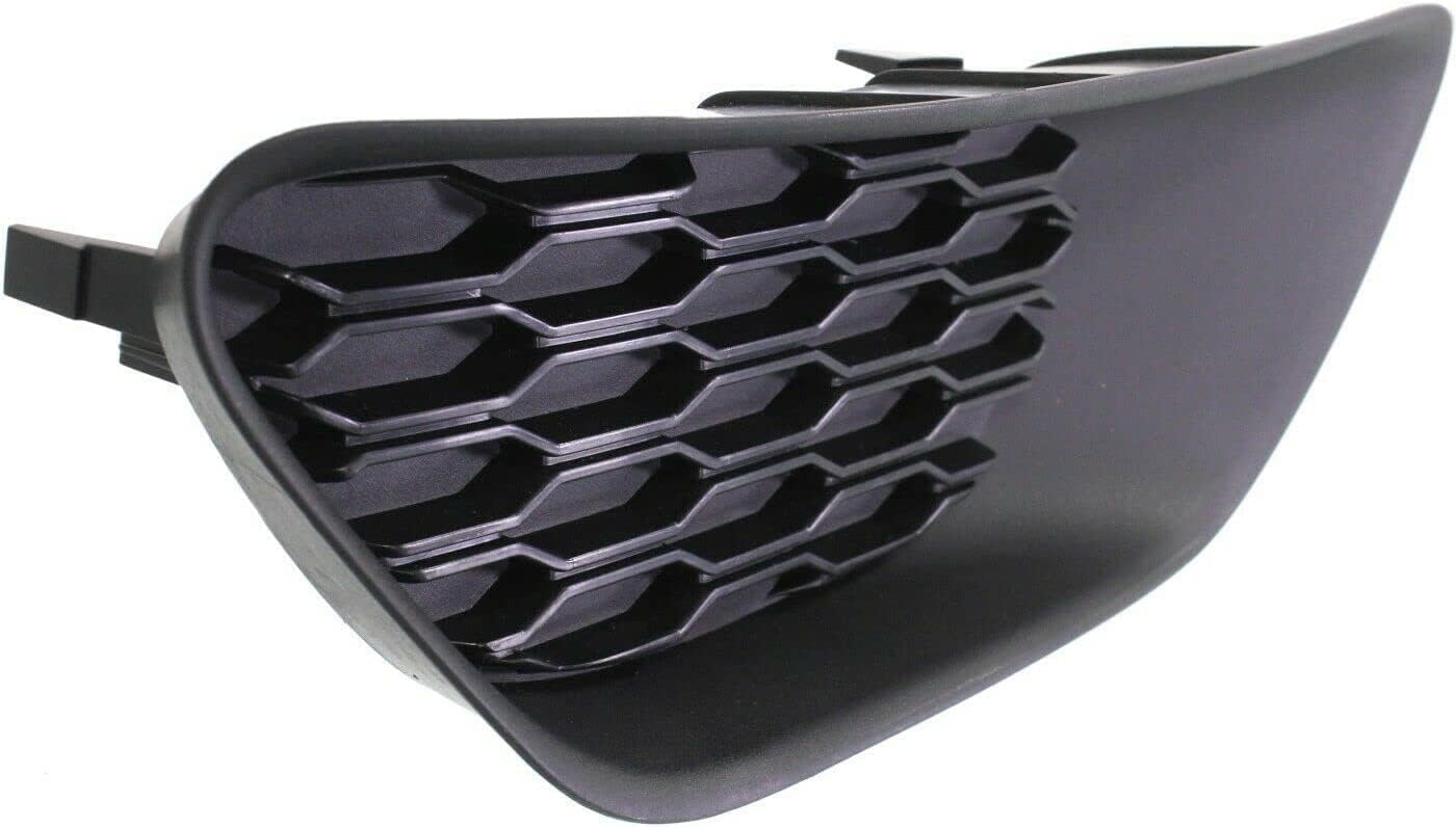 Inserto parachoques izquierdo Dodge Caravan negro