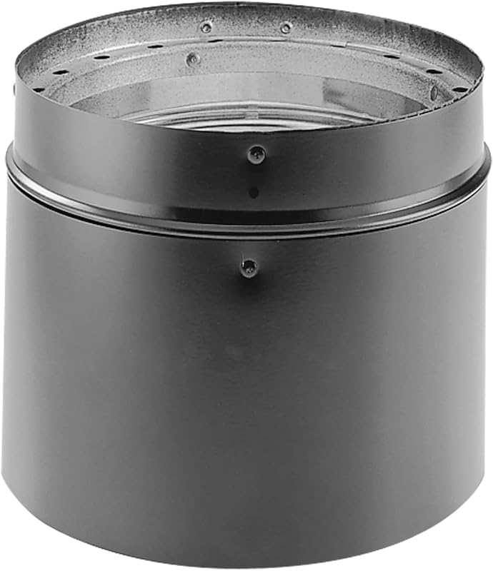 Chimenea Dura-Vent DVL Tubo Negro Doble Pared 6"