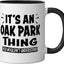 Taza cerámica Oak Park Trip Lovers Thing You Wouldn't Understand Negro/Blanco