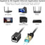 Cable extensión Ethernet Cat6 15ft macho hembra blindado