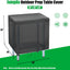 Funda mesa preparación acero inox 30" impermeable