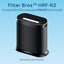 Filtro HEPA R 2 Pzas comp Honeywell HPA200