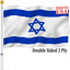 Bandera Israel 3x5 doble cara resistente exterior