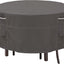 Set mesa silla redonda 52pulg resistente agua para patio