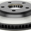 Rotor freno delantero disco 18A813 color negro