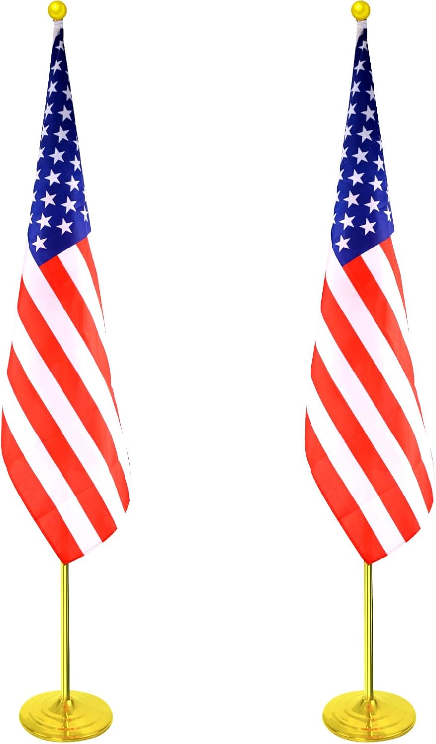 Asta bandera aluminio 6-8ft ajustable base pesada oficina