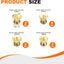 Set 2 boquillas gas propano M6 x 0.030pulg comp latón