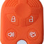 Funda silicona llavero sin llave Ford OUCDR8046 naranja