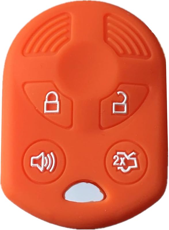 Funda silicona llavero sin llave Ford OUCDR8046 naranja