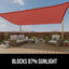 Toldo rectangular Gorilla Grip resistente UV patio jardín