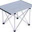 Mesa plegable camping compacta ultraligera bolsa transporte