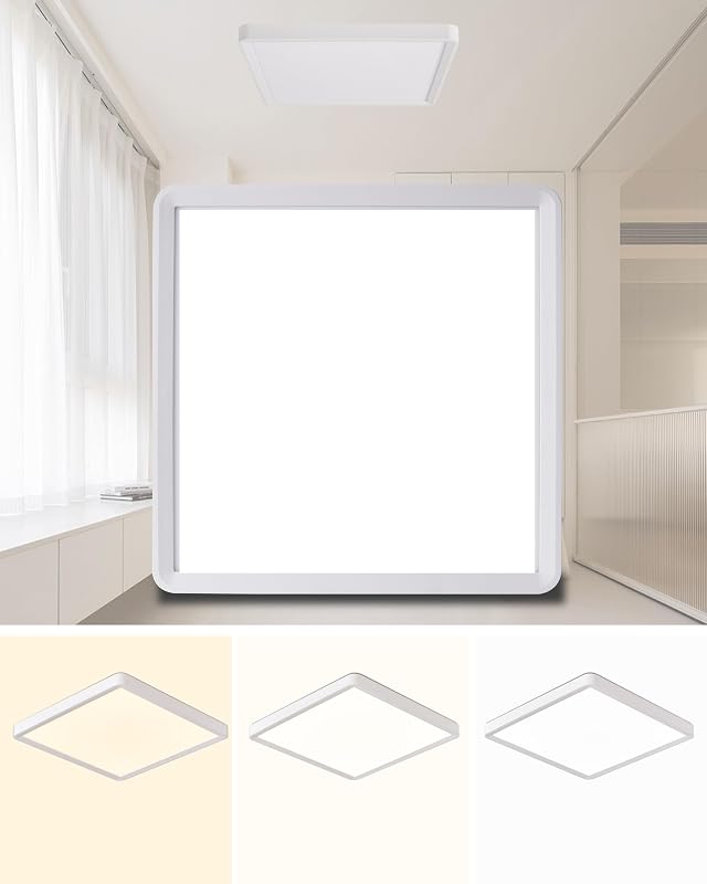 Lámpara techo LED cuadrada 20" 3000-6000K