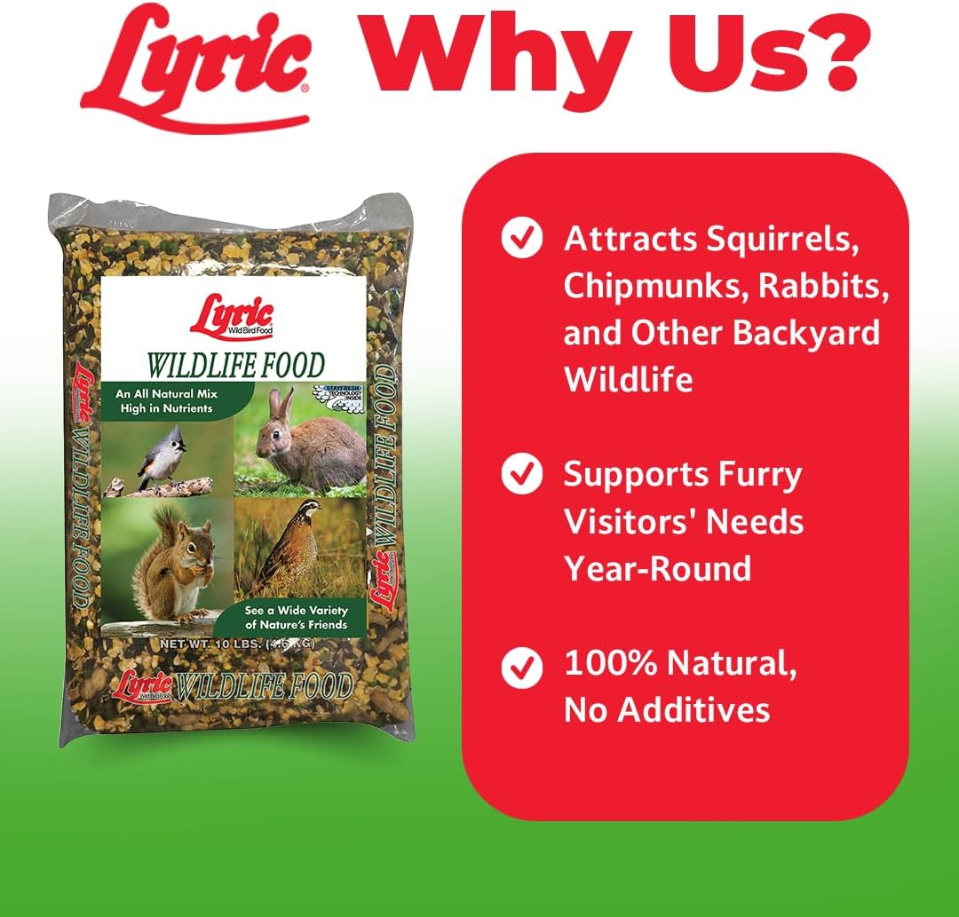 Alimento para ciervos, ardillas, pavos, conejos y aves 10lb