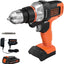Destornillador Black & Decker 20 V MAX con batería litio