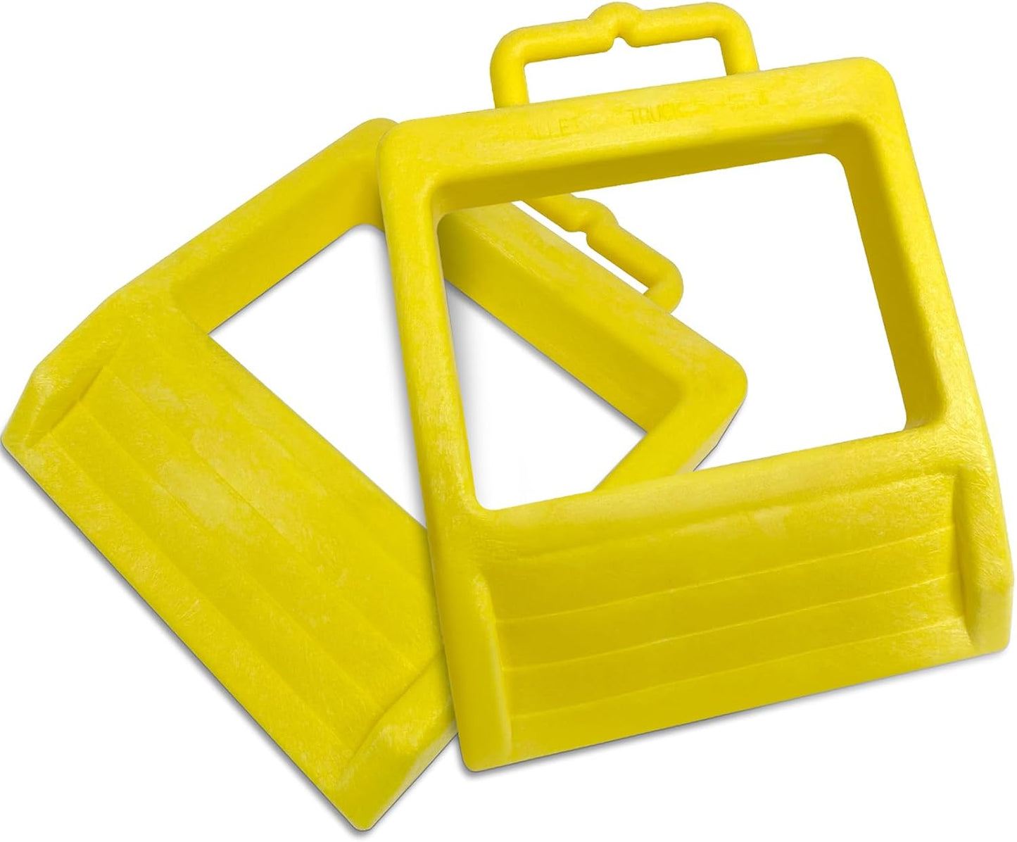Calzo hidráulico gato camión 14.2x11.2" set 2 amarillo