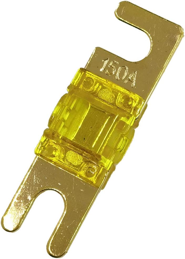 Pack 5 Fusible ANL 150A Chapado Oro para Coche