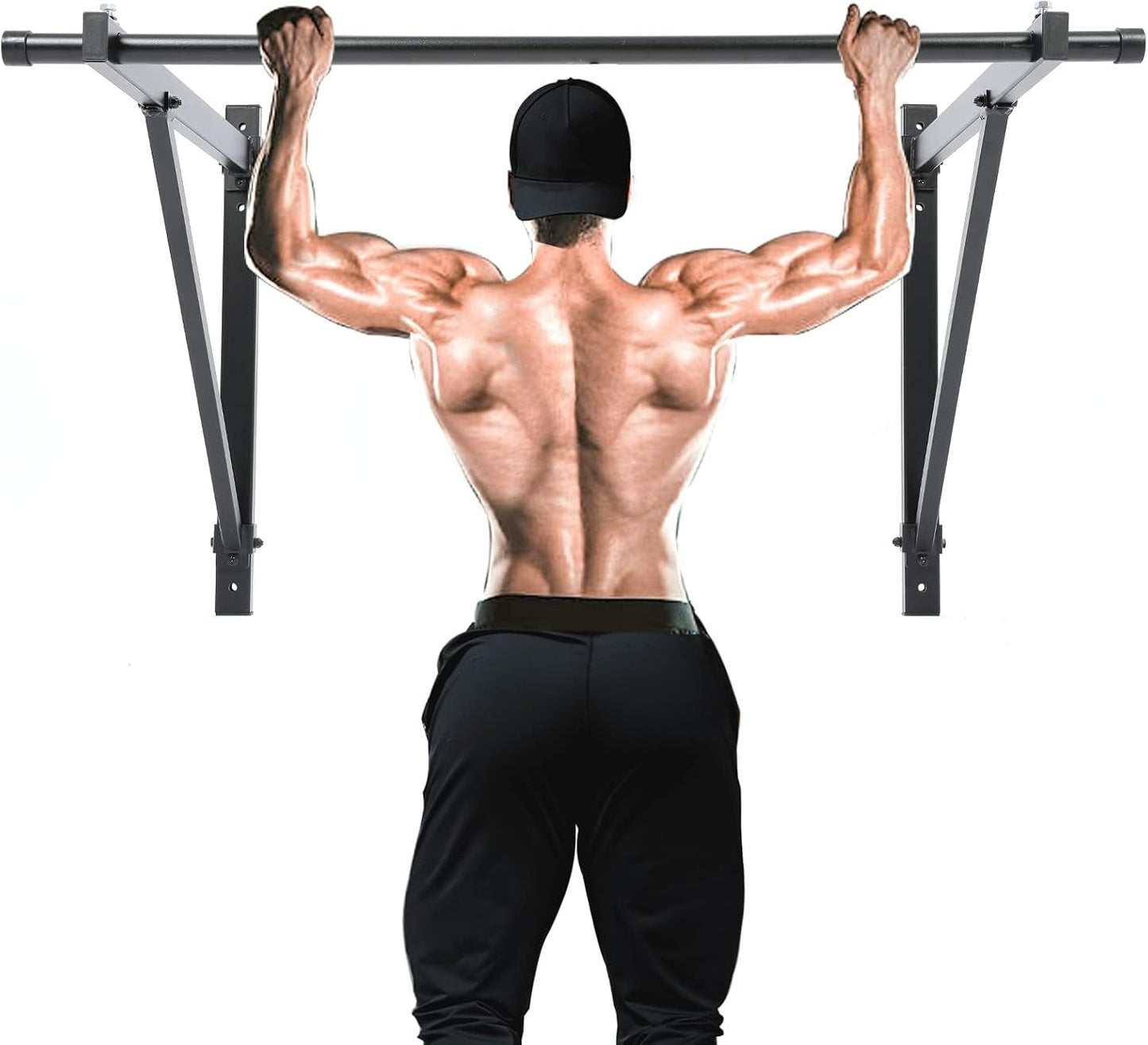 Barra pull up pared 50pulg 500lb