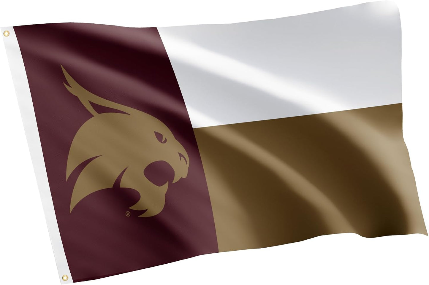 Bandera TSU 3x5ft tela poliéster duradera interiores exteriores