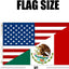 Bandera 5 de Mayo 3x5pulg decoración hogar patio universidad