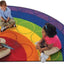 Alfombra asiento aula 6ft esquina multicolor