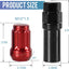 20 Tuercas Rueda M12x1.5 Ranura Cerrada Comp Chevy Honda