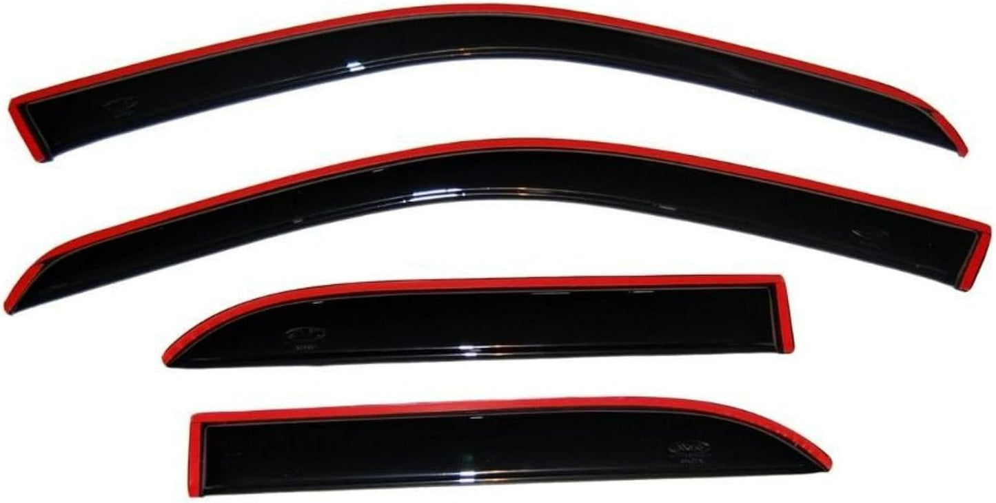 Protectores lluvia Toyota Highlander 08-13 4 uds. Humo