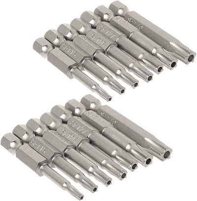 Juego 14 Puntas Torx de Seguridad 1.969in
